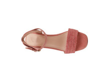 Load image into Gallery viewer, RAYNA BLUSH BRAIDED JUTE STRAP AND SUEDE SANDAL
