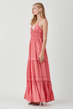 Load image into Gallery viewer, Online Exclusive Shirred Ruffle Folded Detail Maxi Dress

