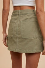 Load image into Gallery viewer, The Belinda Cargo Mini Skirt
