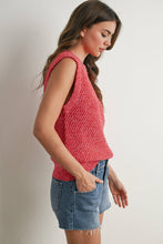 Load image into Gallery viewer, Sleeveless Crew Neck Sweater Knit Vest
