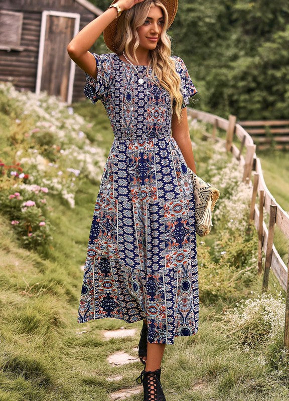 The Paisley Printed Dress