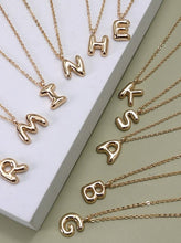 Load image into Gallery viewer, Bubble Letter Necklaces
