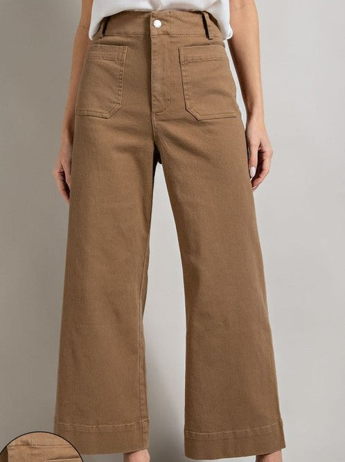 The Coco Soft Wash Cropped Pant
