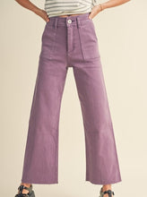 Load image into Gallery viewer, The Violet Stretch Wide Leg Pant
