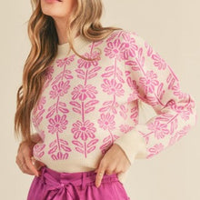 Load image into Gallery viewer, The Amara Floral Sweater
