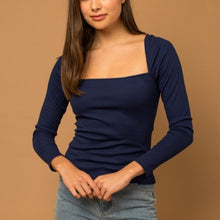 Load image into Gallery viewer, The Maggie Rib Long Sleeve Top
