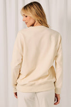 Load image into Gallery viewer, CREW NECK LONG SLEEVE "READING IS MY DAILY SPORT" SWEATSHIRT
