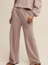 Load image into Gallery viewer, Mauve Knit Sweat Pant
