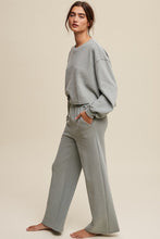 Load image into Gallery viewer, Sage Knit Sweat Pant
