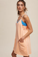 Load image into Gallery viewer, Sporty Mini Dress With Built in Romper Liner
