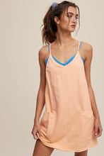 Load image into Gallery viewer, Sporty Mini Dress With Built in Romper Liner
