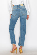 Load image into Gallery viewer, TUMMY CONTROL HIGH RISE STRAIGHT JEANS
