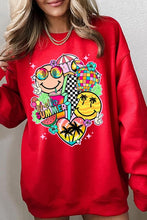 Load image into Gallery viewer, Online Exclusive Hello Summer Collage Graphic Fleece Sweatshirts
