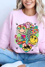 Load image into Gallery viewer, Online Exclusive Hello Summer Collage Graphic Fleece Sweatshirts

