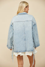 Load image into Gallery viewer, The Mia Oversized Denim Jacket
