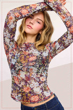 Load image into Gallery viewer, The Rose Sheer Layering Top
