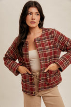 Load image into Gallery viewer, The Penny Quilted Plaid Jacket
