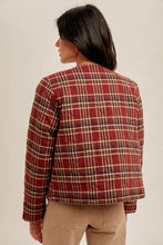 Load image into Gallery viewer, The Penny Quilted Plaid Jacket
