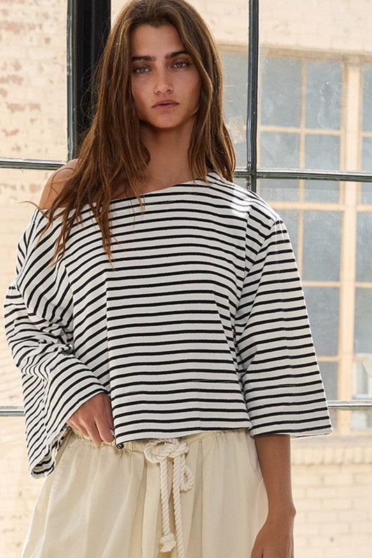 The Sherrena Stripe Top