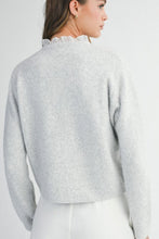 Load image into Gallery viewer, The Crystal Ruffle Cardigan
