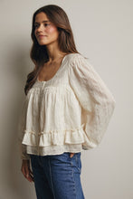 Load image into Gallery viewer, The Genevieve Peasant Blouse
