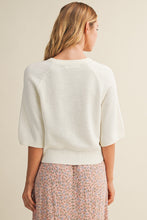 Load image into Gallery viewer, The Astrid Short Sleeve Sweater

