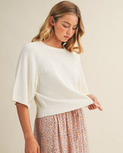 Load image into Gallery viewer, The Astrid Short Sleeve Sweater
