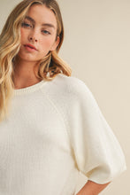 Load image into Gallery viewer, The Astrid Short Sleeve Sweater
