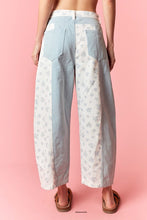 Load image into Gallery viewer, The Ava Twill Patch Crop Denim Pant
