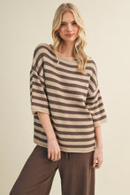 Load image into Gallery viewer, The Romy Striped Knit Top
