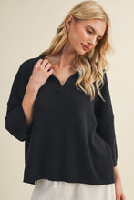 Load image into Gallery viewer, The Malin Knit Collar Top

