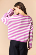 Load image into Gallery viewer, The Lucy Stripe Sweater Cardigan
