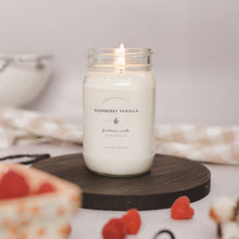 Load image into Gallery viewer, Raspberry Vanilla - Soy Wax Mason Jar Candle
