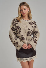 Load image into Gallery viewer, Long Sleeves Button-Front Half Placket Knit Sweater
