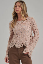 Load image into Gallery viewer, CHENILLE YARN KNITTED FALL SWEATER

