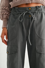 Load image into Gallery viewer, THE WILLOW  Wide-Leg Cargo Utility Trousers
