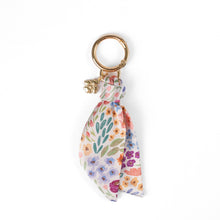 Load image into Gallery viewer, Floral Satin Keychain
