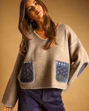 Load image into Gallery viewer, The Cora V-NECK SWEATER
