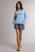Load image into Gallery viewer, SHEEP TRIO CREW NECK SWEATER
