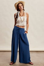 Load image into Gallery viewer, Pleated Waist Wide Leg Pants

