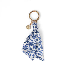 Load image into Gallery viewer, Floral Satin Keychain
