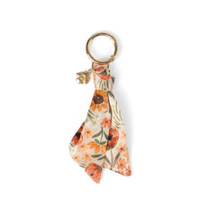 Load image into Gallery viewer, Floral Satin Keychain
