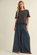 Load image into Gallery viewer, Lettuce-Edge Ruffle-Trim Pullover
