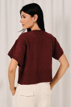 Load image into Gallery viewer, THE MERLOT CARDIGAN
