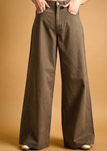 Load image into Gallery viewer, WANDA WASHED COLOR WIDE LEG PANTS
