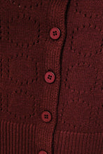 Load image into Gallery viewer, THE MERLOT CARDIGAN

