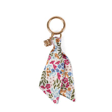 Load image into Gallery viewer, Floral Satin Keychain
