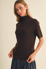 Load image into Gallery viewer, Mock-Neck Fine-Gauge Knit Pullover
