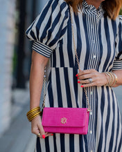 Load image into Gallery viewer, Brynleigh Clutch Crossbody Hot Pink
