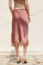Load image into Gallery viewer, The Zarela Satin Skirt
